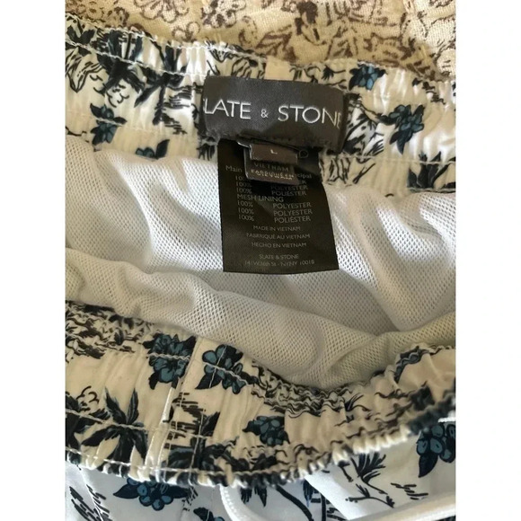 Slate & Stone Volcano Printed Board Shorts Large - Picture 2 of 9